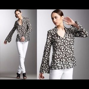 Tory Burch swingers blouse 14 monkeys